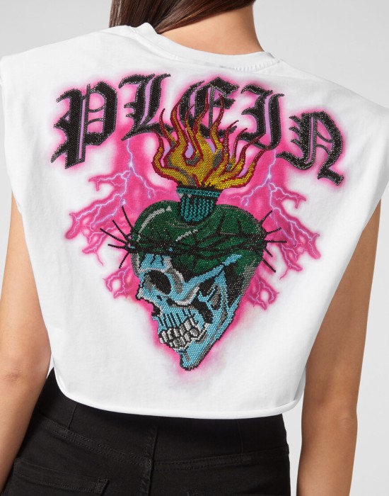 спортивный топ  из америки вид сбоку