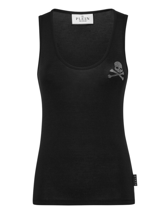 спортивный топ  от бренда philipp plein вид слева