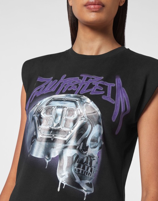 спортивный топ  из америки вид сбоку