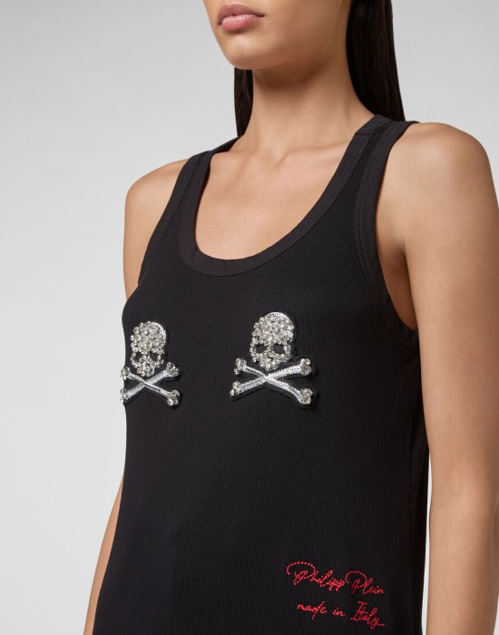 спортивный топ  из америки вид сбоку