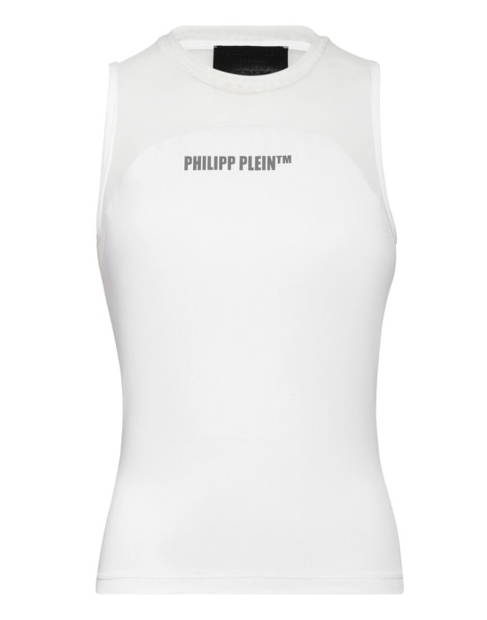 спортивный топ  от бренда philipp plein вид слева