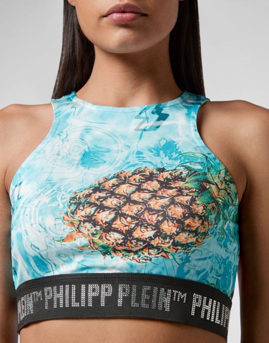 спортивный топ  из америки вид сбоку