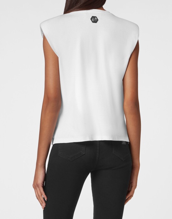 спортивный топ  из америки вид сбоку