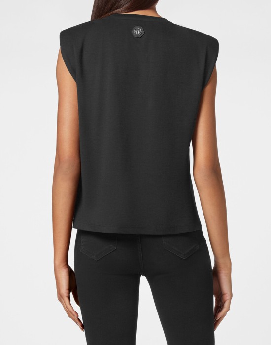 спортивный топ  из америки вид сбоку