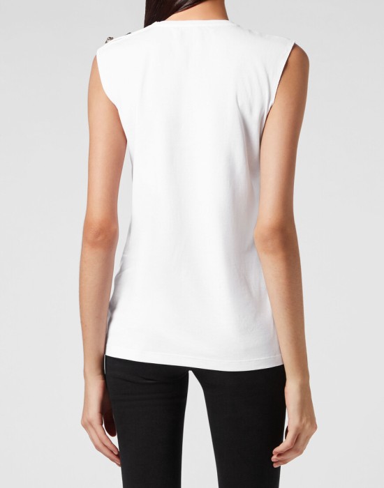 спортивный топ  из америки вид сбоку