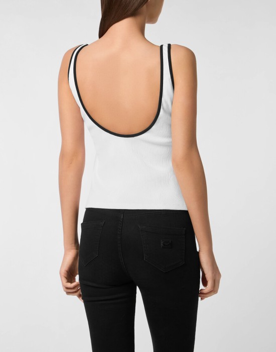 спортивный топ  из америки вид сбоку