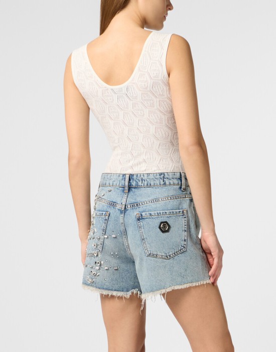 спортивный топ  из америки вид сбоку