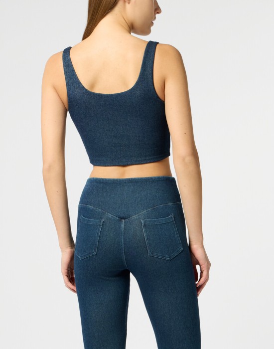 спортивный топ  из италии вид сбоку