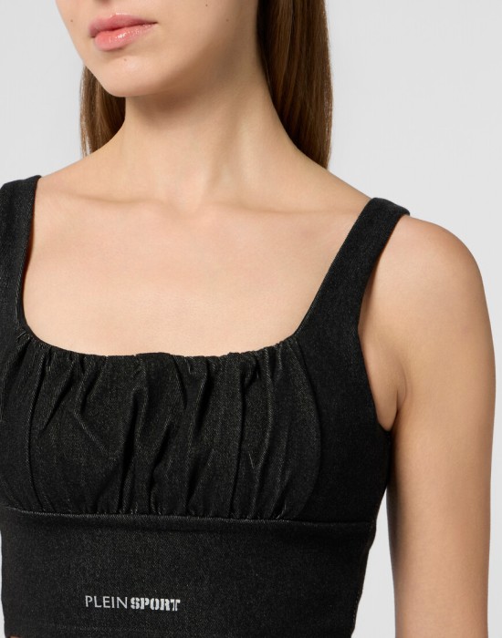 спортивный топ  из проверенных материалов спереди