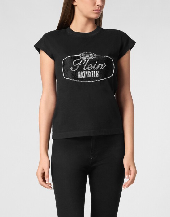 спортивный топ  от бренда philipp plein вид слева
