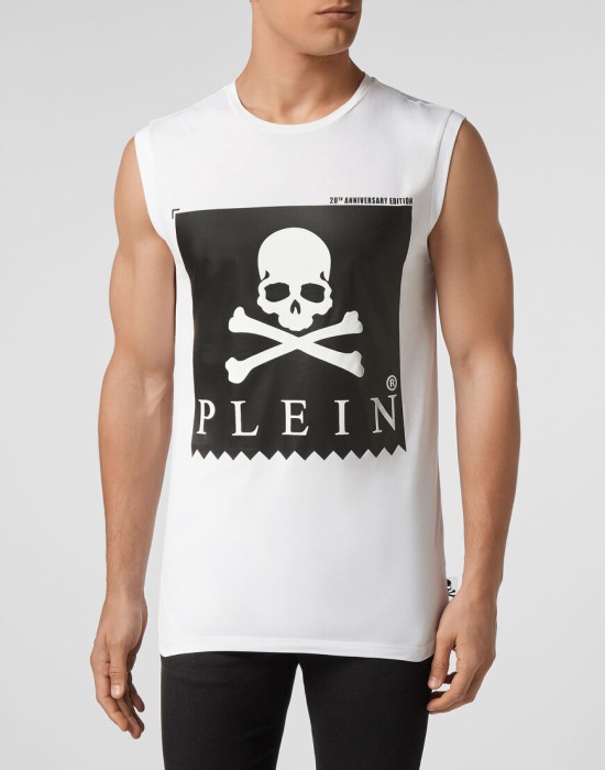 спортивный топ  от бренда philipp plein вид слева