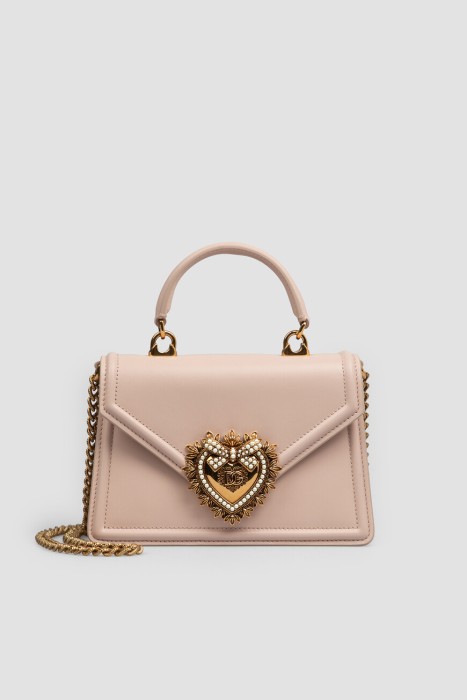 сумка dolce&gabbana модель devotion из кожи спереди