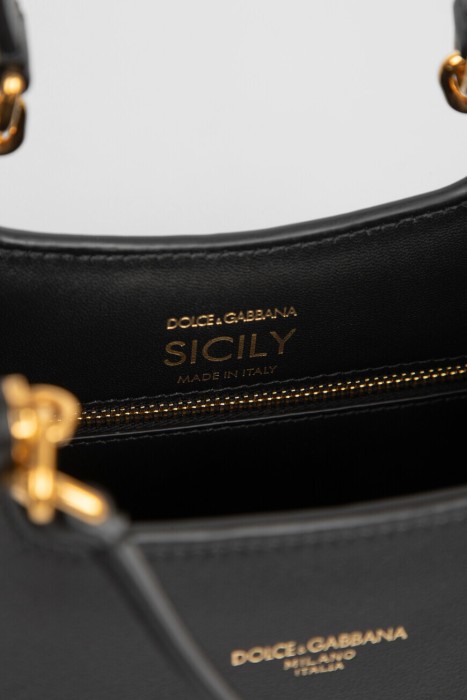 сумка dolce&gabbana модель sicily универсального стиля с лицевой стороны