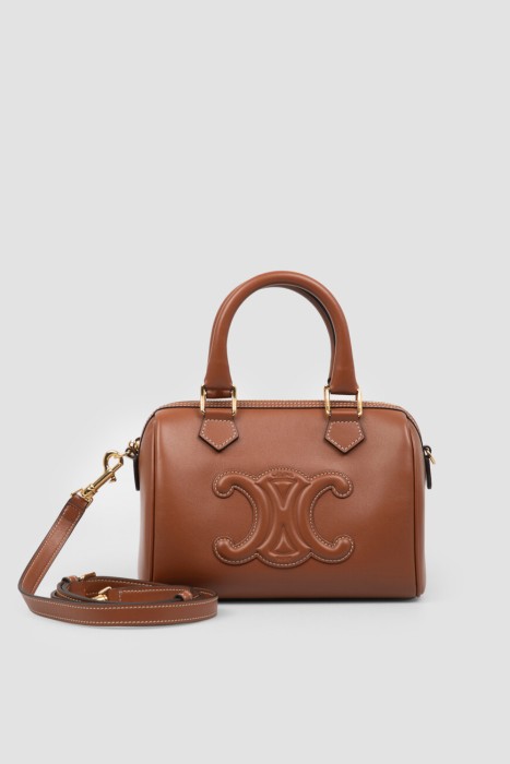 сумка  модель boston из кожи спереди