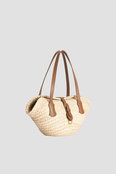 сумка  модель capri coffa из италии вид сбоку