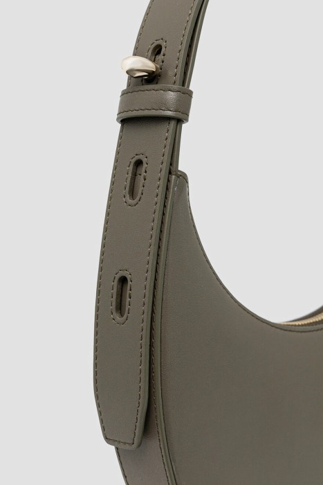 сумка  модель delizia из льна спереди