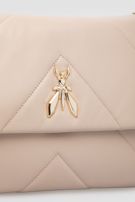 сумка  модель fly из льна спереди