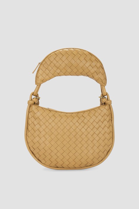 сумка  модель gemelli из льна спереди