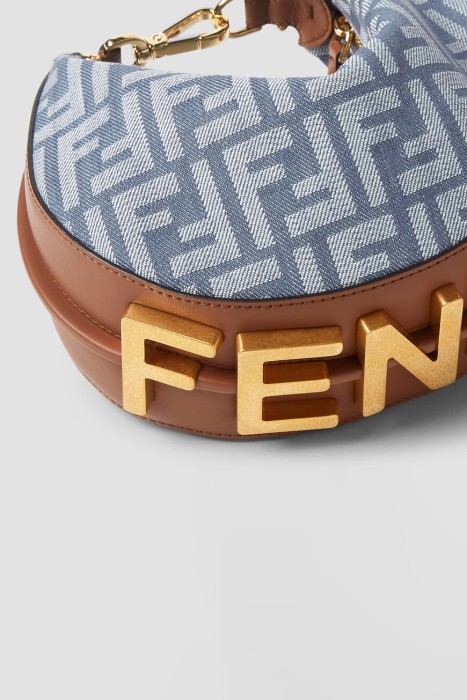 сумка  модель graphy mini из льна спереди