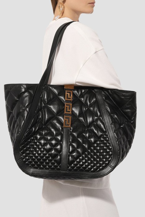 сумка  модель greca goddess от бренда versace вид слева