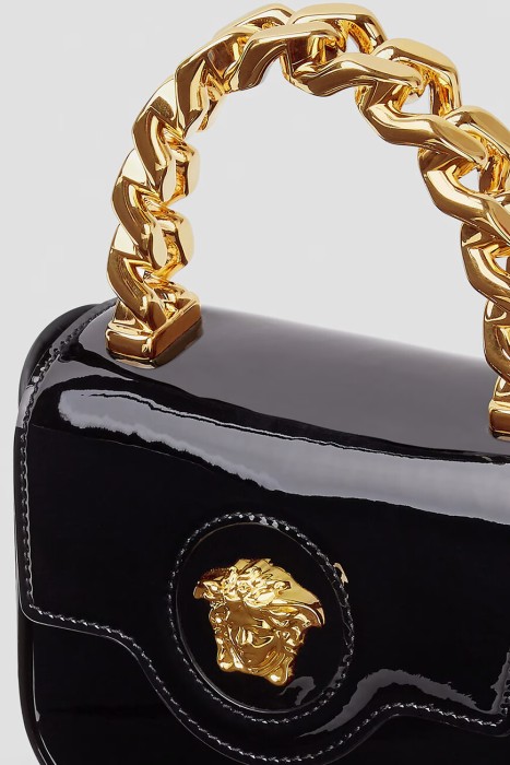 сумка  модель la medusa из льна спереди