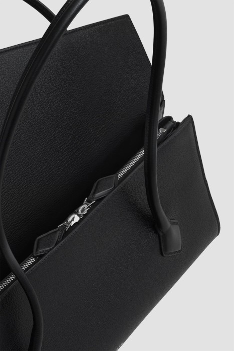 сумка  модель le teckel из кожи спереди