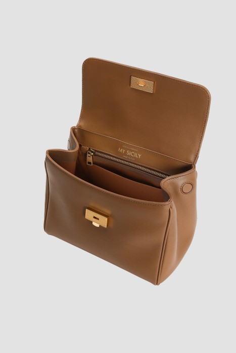 сумка  модель my sicily из хлопка спереди
