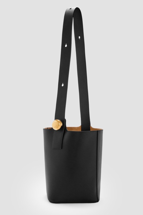 сумка  модель pebble из франции вид сбоку