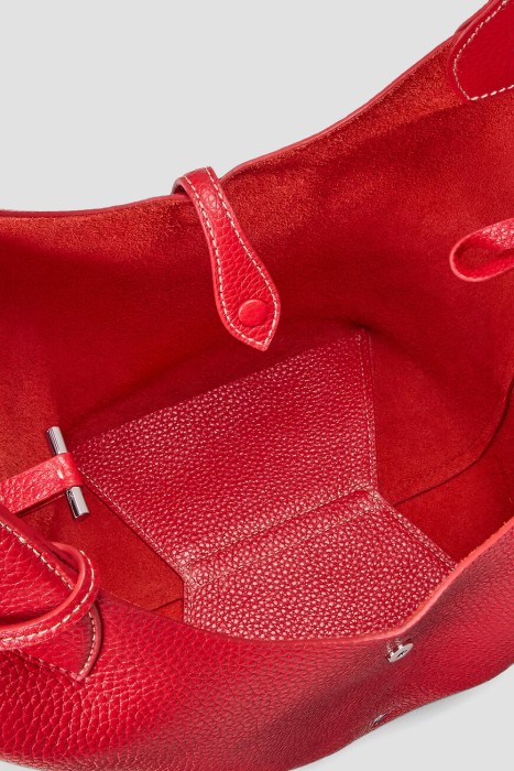 сумка  модель polo play из кожи спереди