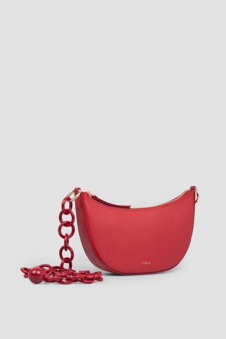 сумка  модель sfera mini из льна спереди