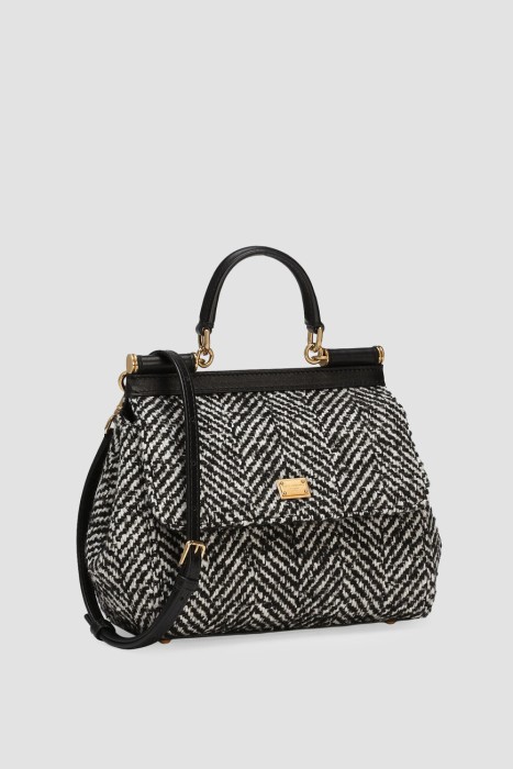 сумка  модель sicily от бренда dolce & gabbana вид слева