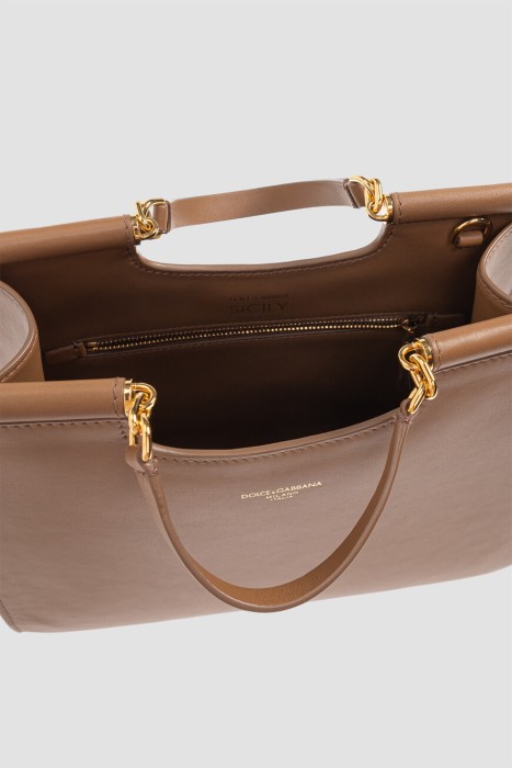 сумка  модель sicily из кожи спереди