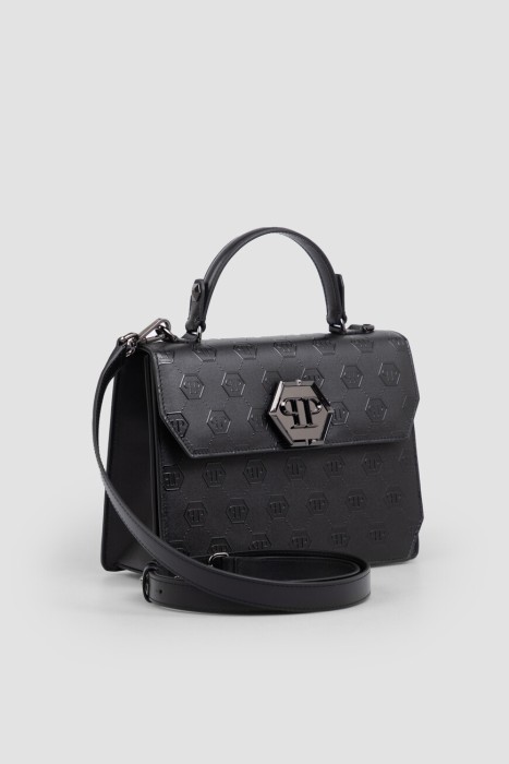 сумка  модель superheroine из кожи спереди