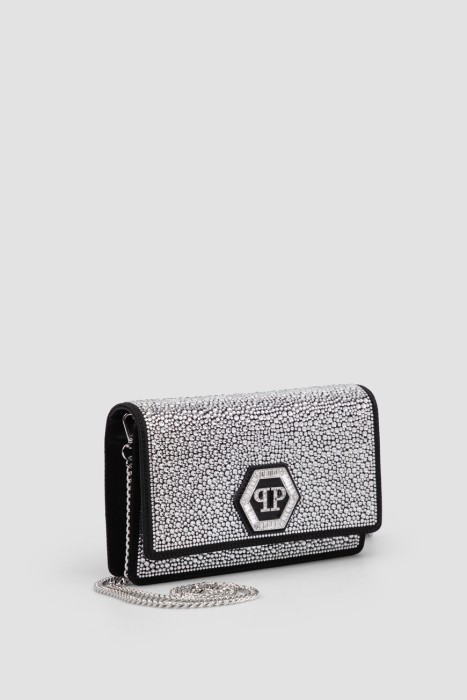 сумка  из замши спереди