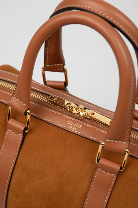 сумка  из льна спереди