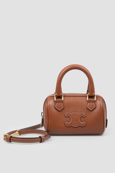 сумка  из льна спереди