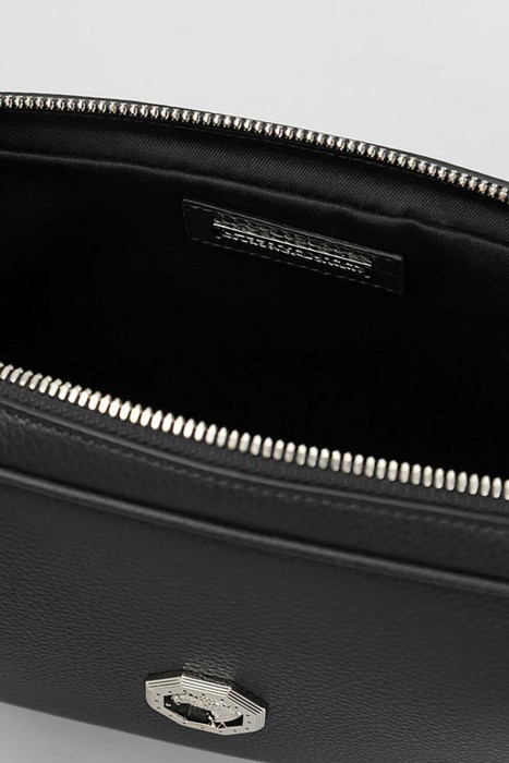 сумка  из кожи спереди