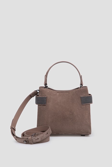 сумка  из кожи спереди