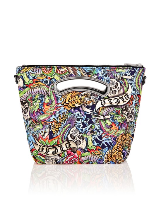 сумка  от бренда philipp plein вид слева