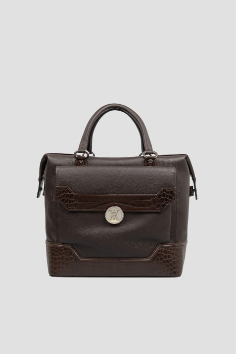 Товар с артикулом WKEY BLACK PRINTED CALF/ALCE CALF вид сзади