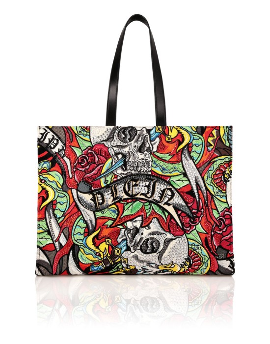 сумка  от бренда philipp plein вид слева