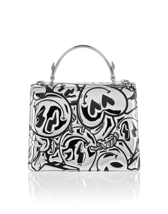 сумка  от бренда philipp plein вид слева