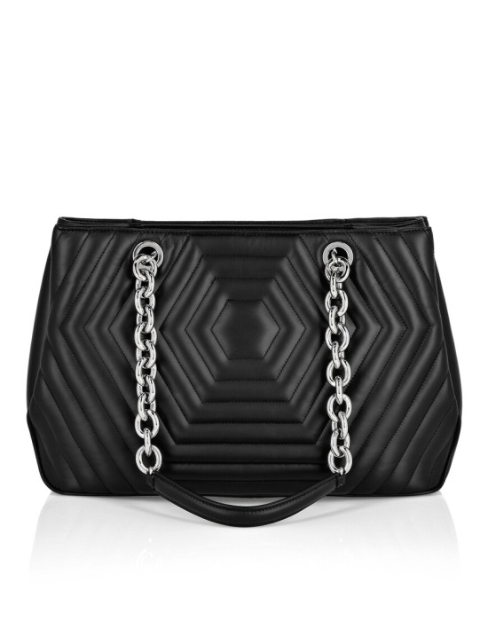 сумка  от бренда philipp plein вид слева