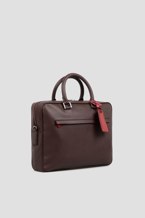 сумка от бренда kiton вид слева