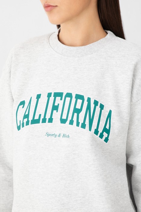 свитер sporty&rich модель california из америки вид сбоку