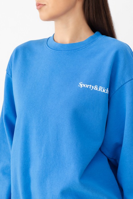 свитер sporty&rich из америки вид сбоку