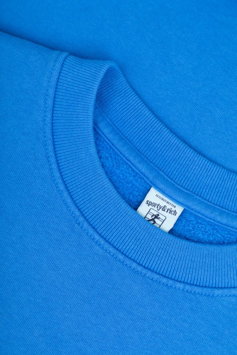 свитер sporty&rich из хлопка спереди