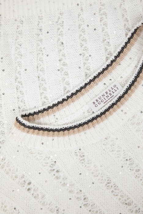 свитер-топ  из хлопка спереди