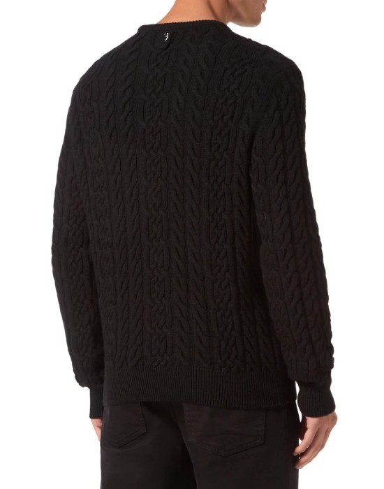 свитер  от бренда billionaire вид слева