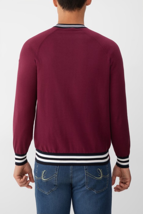 свитер  от бренда zilli вид слева